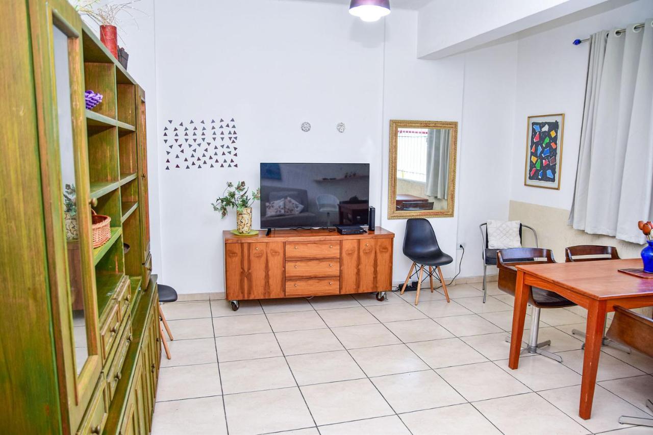 Apartament Charmoso Apto A Beira-Mar Com Wi-Fi Em Santos Sp Zewnętrze zdjęcie