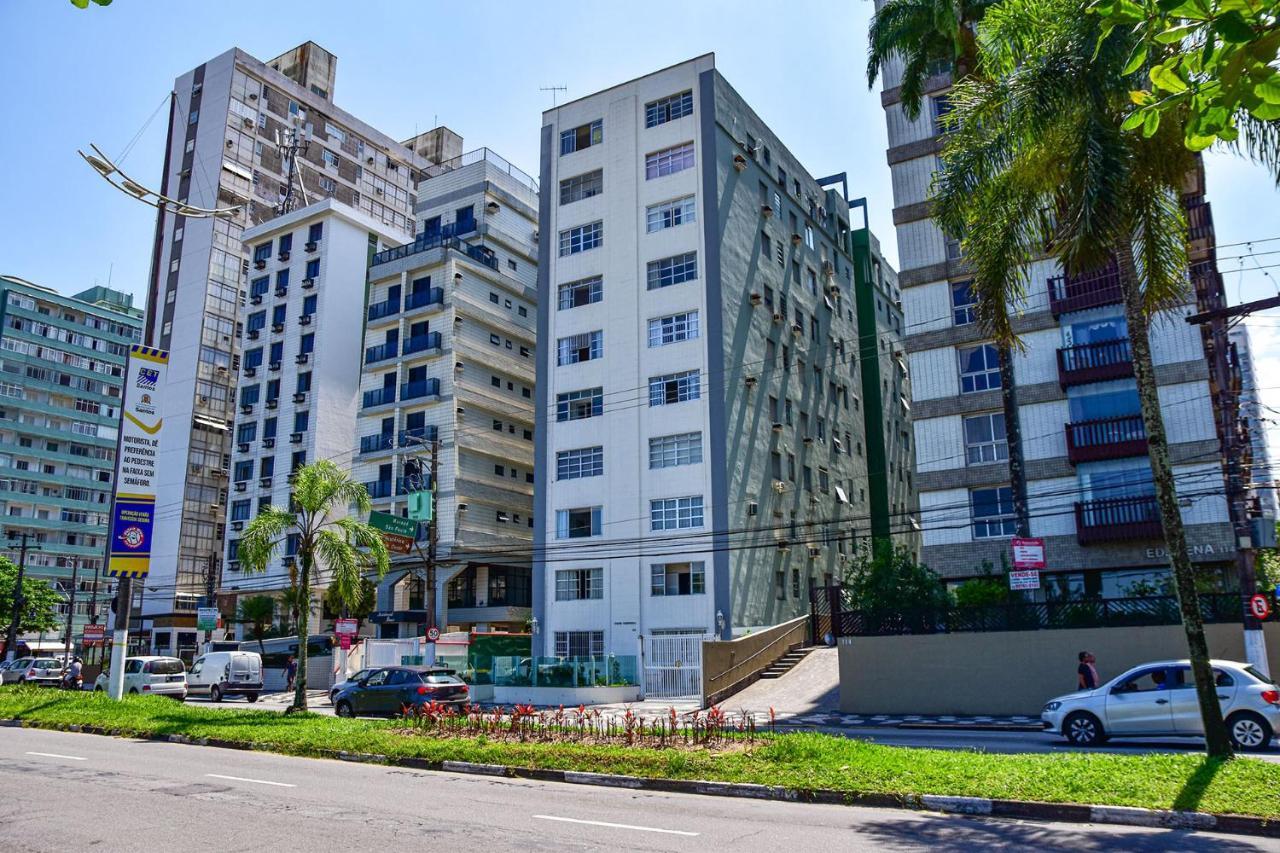 Apartament Charmoso Apto A Beira-Mar Com Wi-Fi Em Santos Sp Zewnętrze zdjęcie