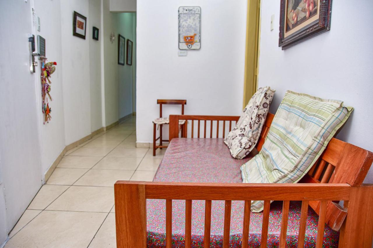 Apartament Charmoso Apto A Beira-Mar Com Wi-Fi Em Santos Sp Zewnętrze zdjęcie